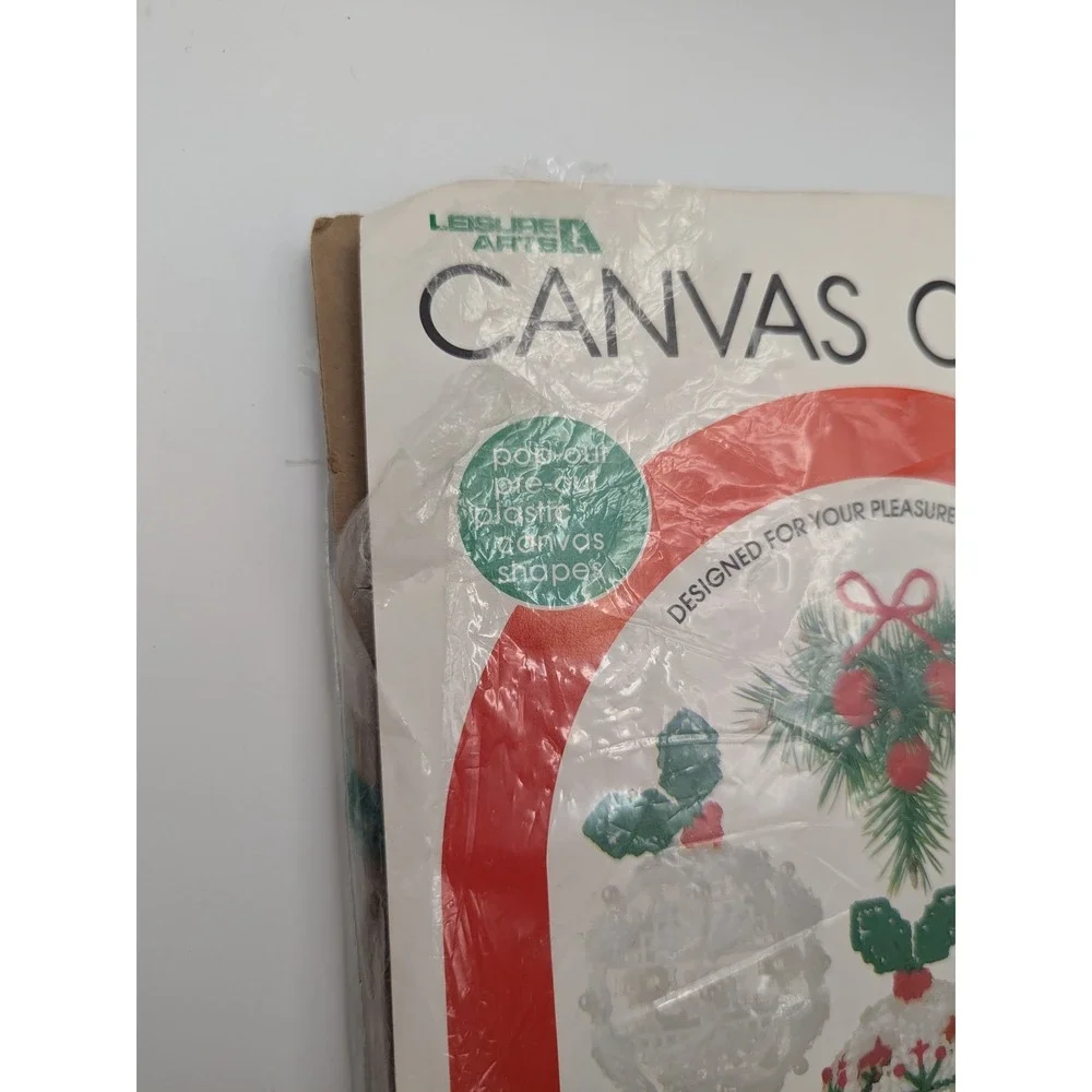 Leisure Arts Canvas Capers Old Fashioned Ornaments‎ Kit Dick Martin Design 1983